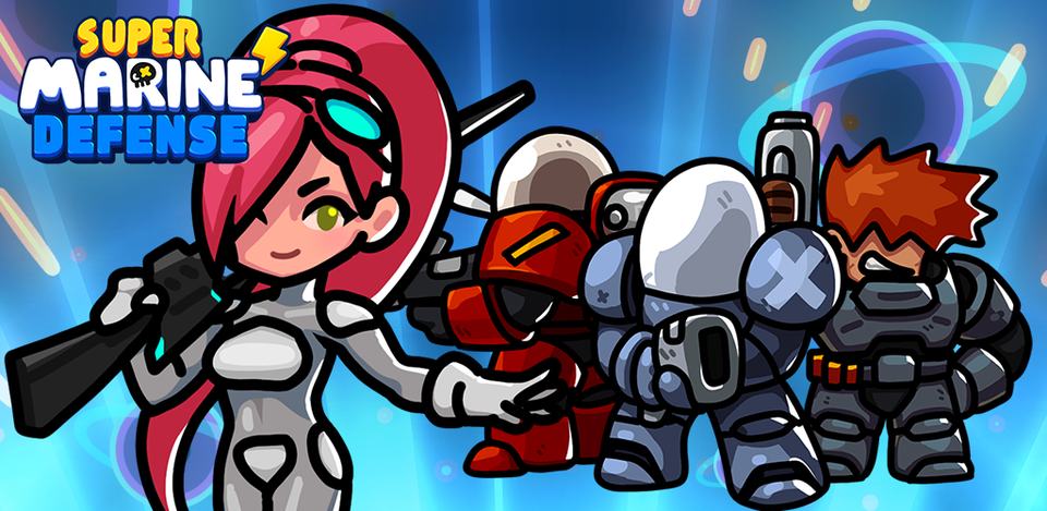 슈퍼마린디펜스 모바일 PC 버전 (궁극의 디펜스 게임)