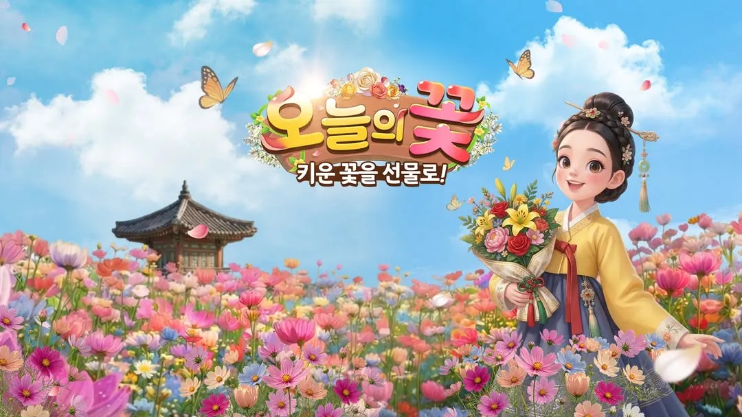 오늘의 꽃 모바일 PC 버전 (쿠폰 공식카페 포함)